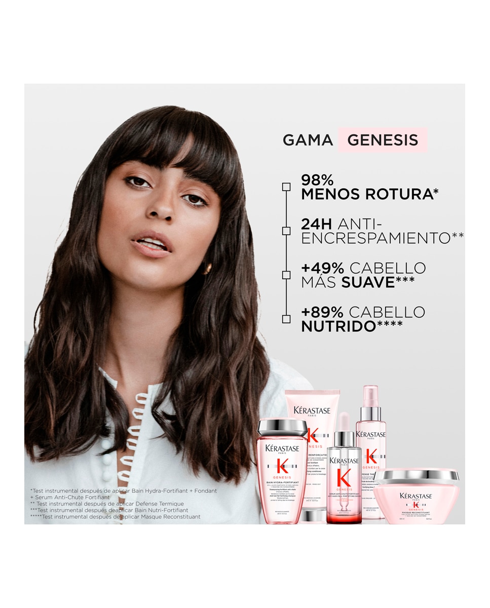Sérum Fortificante Anticaída para cabello debilitado Genesis 90 ml Kerastase - 90 ml 13