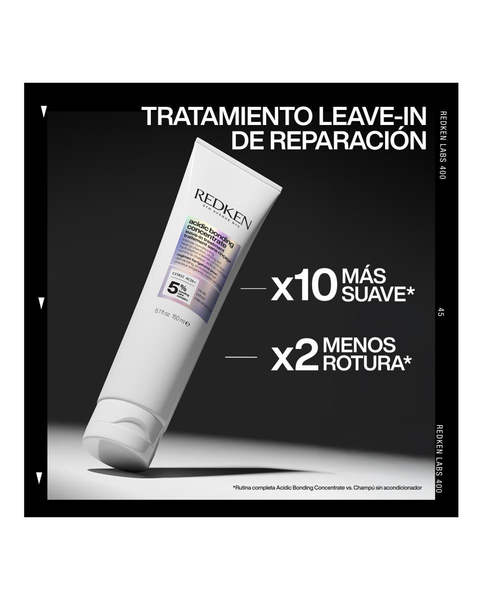 Tratamiento sin aclarado Acidic Bonding Concentrate para cabello debilitado 150 ml Redken - 150 ml 3