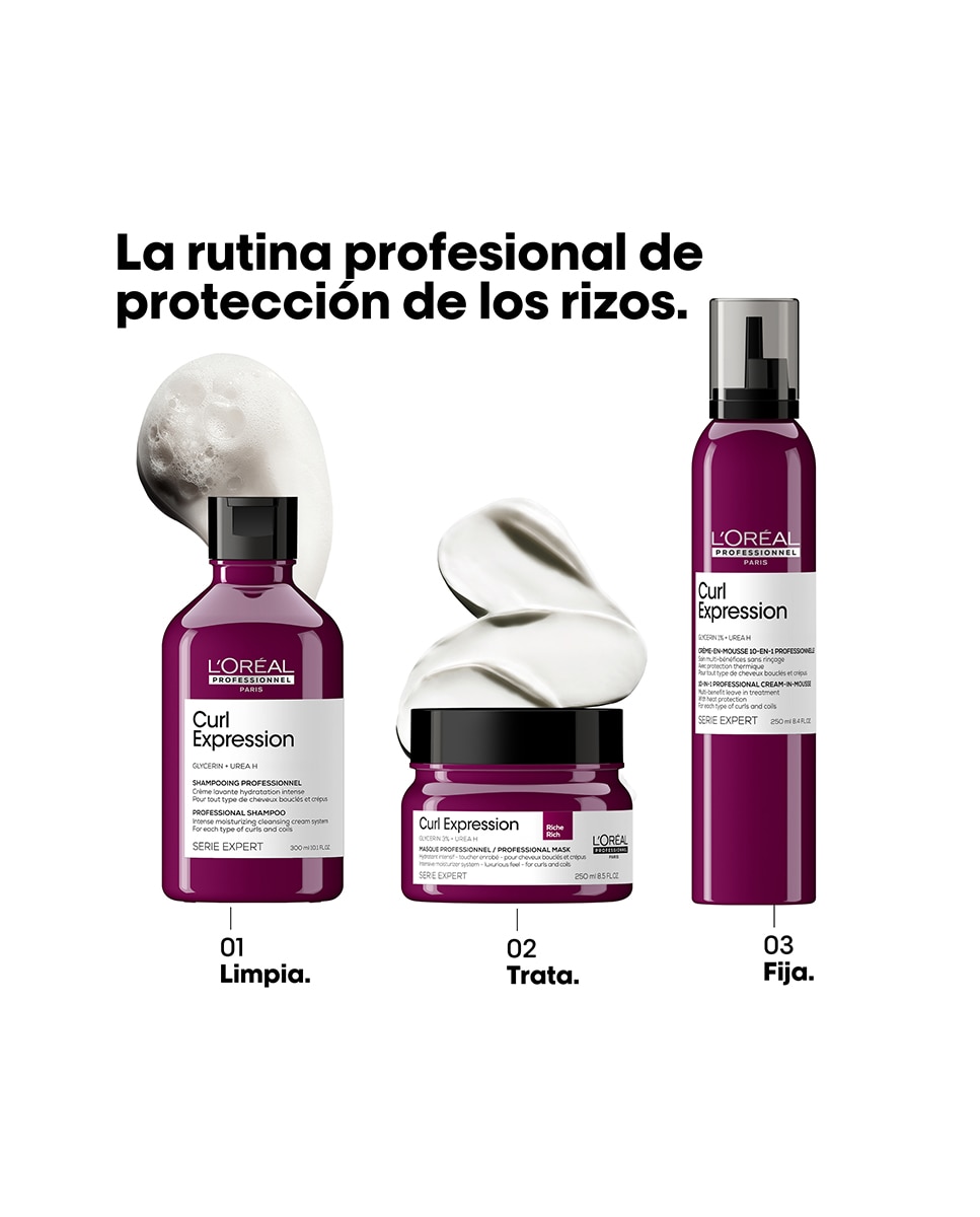 Mousse-en-crema 10-en-1 Curl Expression 250 m L'Oreal Professionnel - 250 ml 4