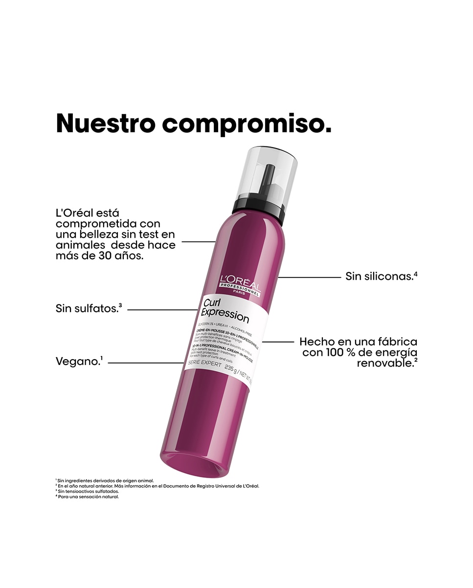 Mousse-en-crema 10-en-1 Curl Expression 250 m L'Oreal Professionnel - 250 ml 6