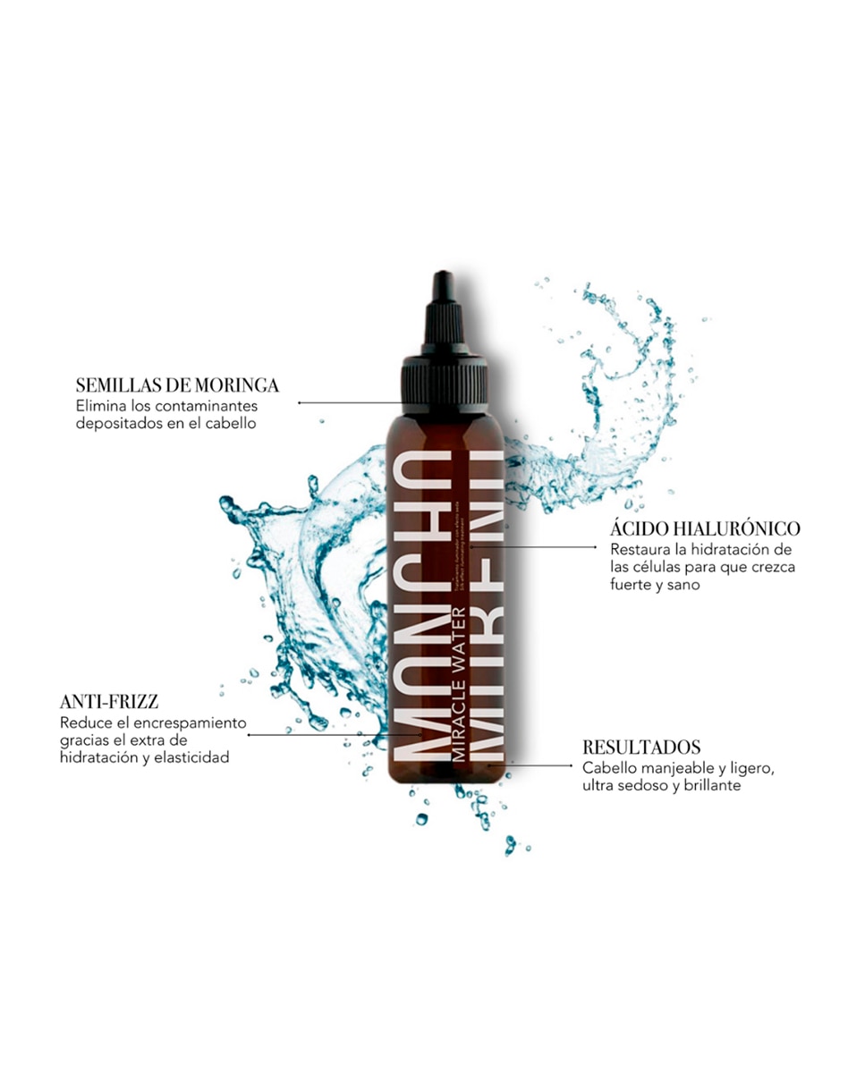Elixir Capilar Miracle Water Moncho Moreno - 150 ml 3