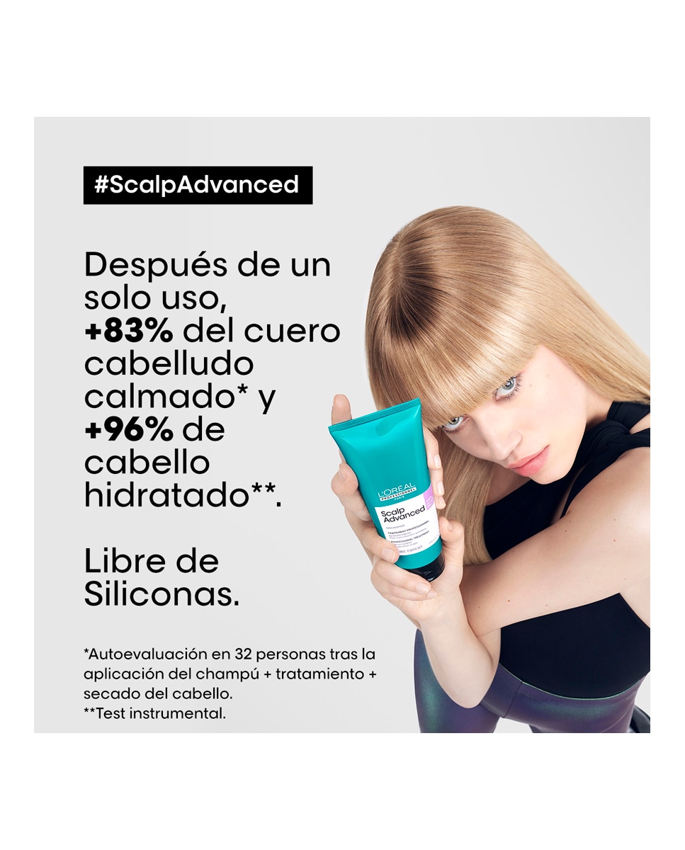 Acondicionador anti malestar Pelo sensible Scalp Advanced Serie Expert 200 ml L'Oréal Professionnel - 200 ml 4