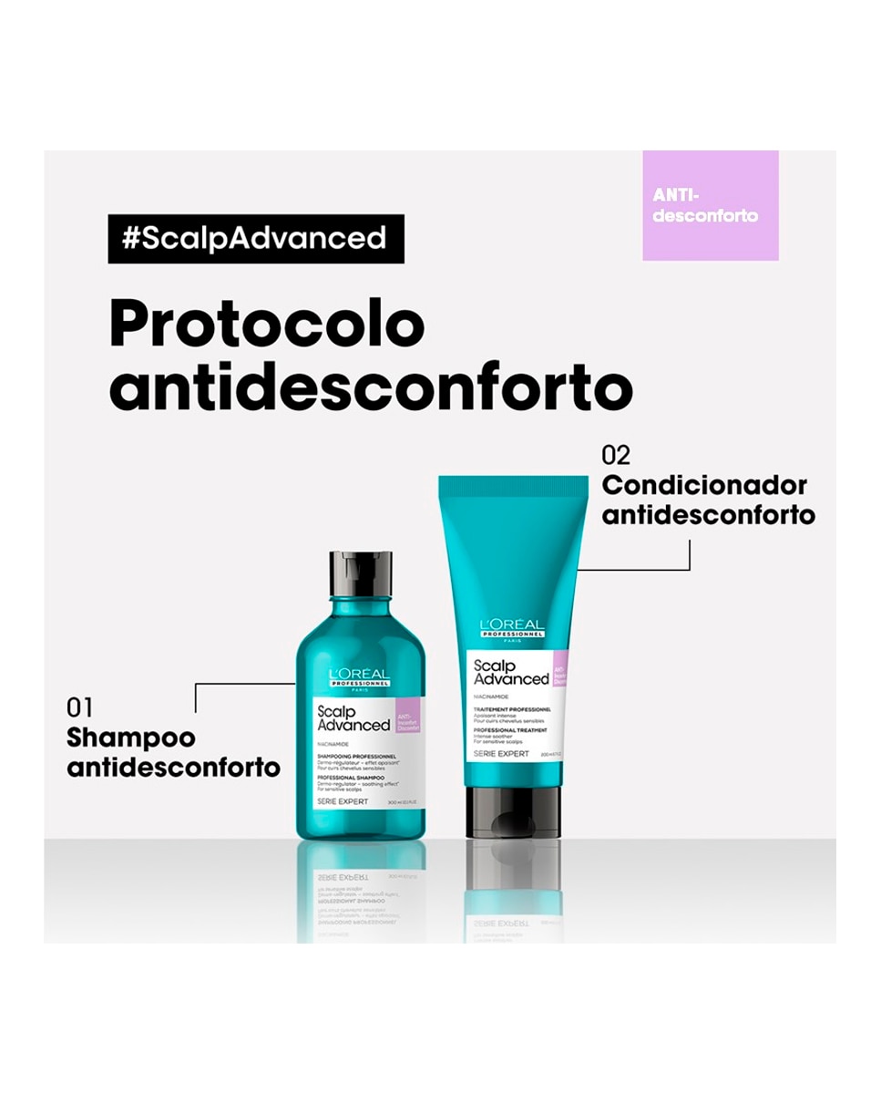 Acondicionador anti malestar Pelo sensible Scalp Advanced Serie Expert 200 ml L'Oréal Professionnel - 200 ml 5