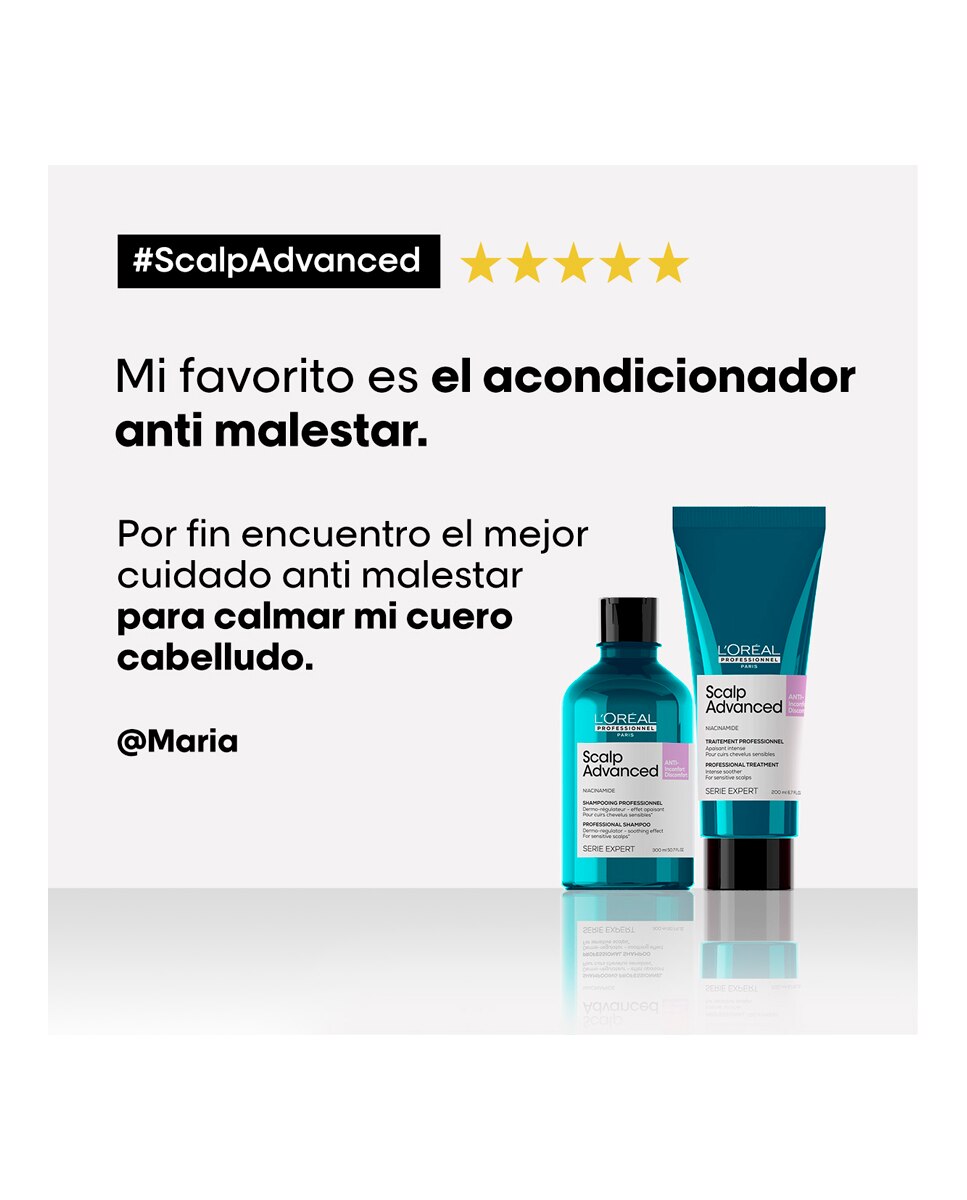 Acondicionador anti malestar Pelo sensible Scalp Advanced Serie Expert 200 ml L'Oréal Professionnel - 200 ml 7