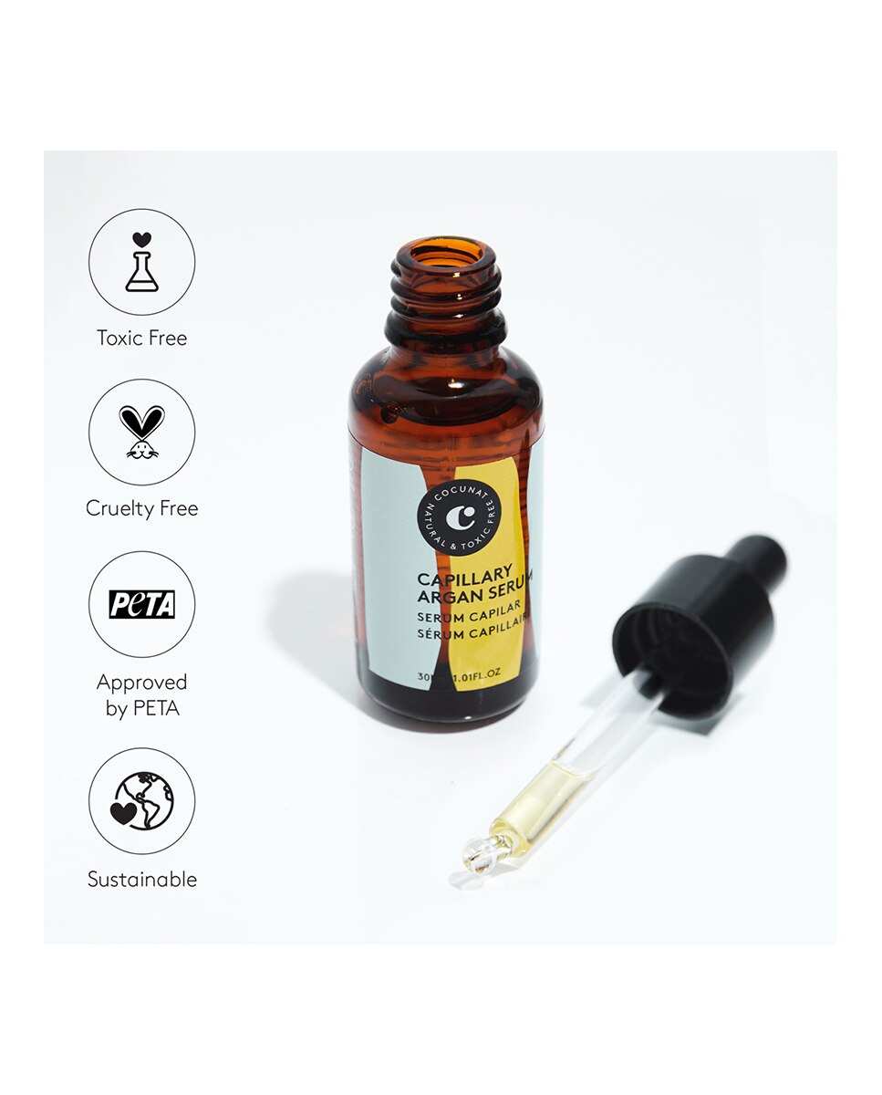 Sérum Capilar Capillary Argan Serum Cocunat - 30 ml 7