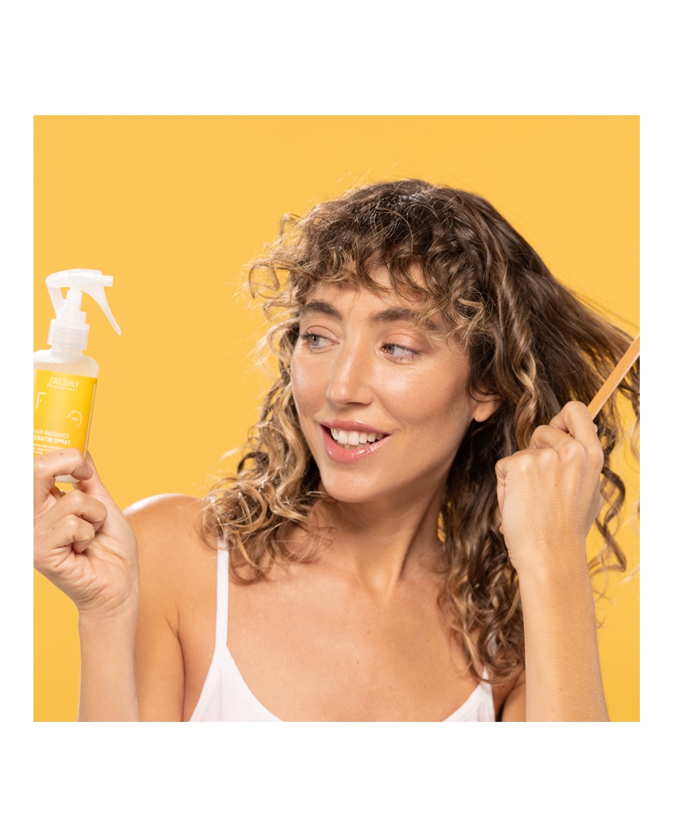 Spray reparador Hair Radiance Keratin Spray Freshly Cosmetics - 100 ml 6