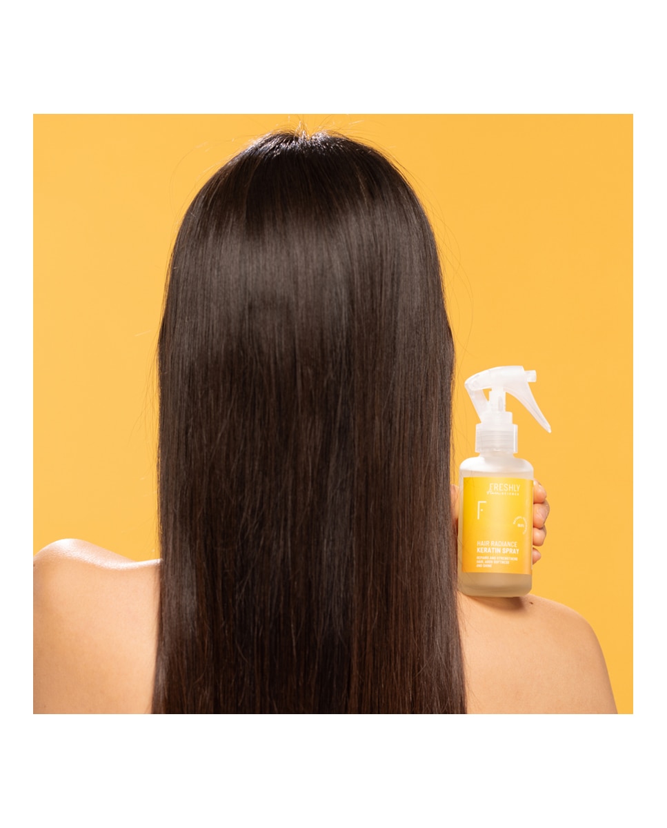 Spray reparador Hair Radiance Keratin Spray Freshly Cosmetics - 100 ml 8