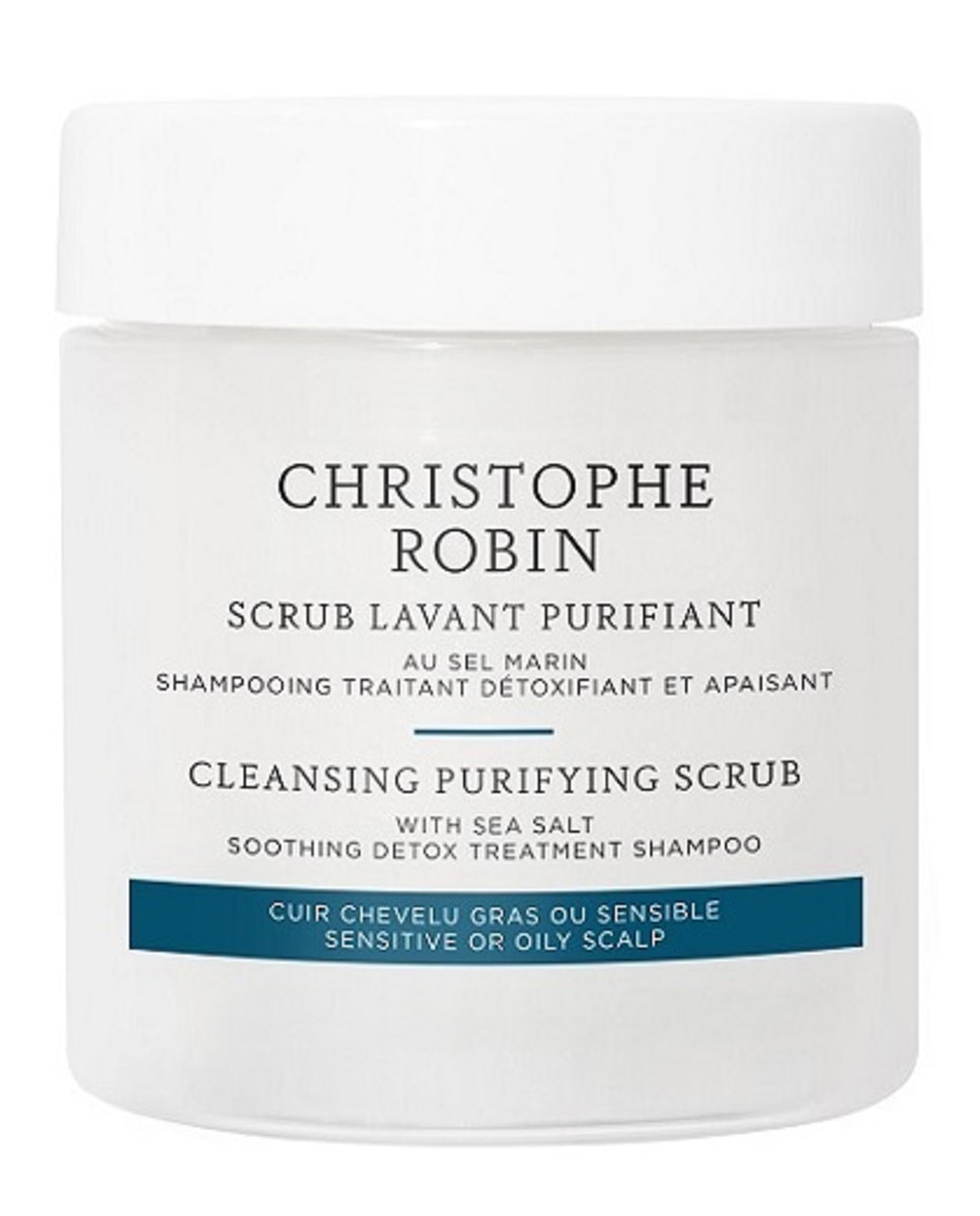 Christophe Robin - Exfoliante Scrub Lavante Purificante de Sal Marina 75 ml.