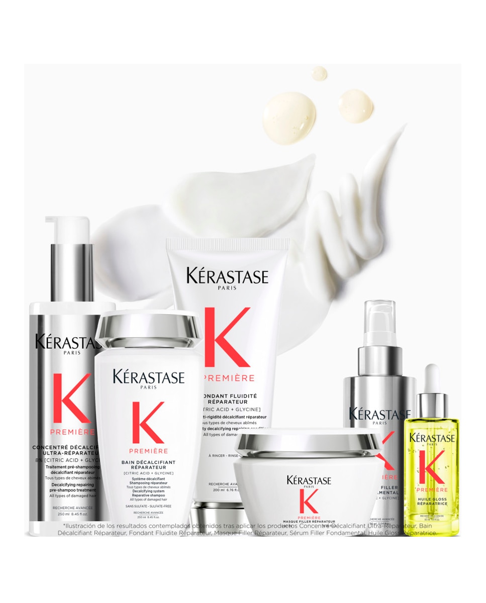 Sérum Reparador y Rellenador Antiencrespamiento Cabello Dañado Filler? Fondamental Kérastase - 90 ml 10