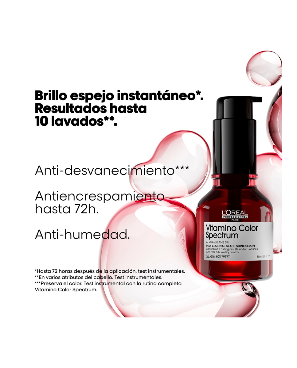 Sérum Para Cabello Coloreado Vitamino Color Spectrum Glassshine L'Oréal Professionnel 2