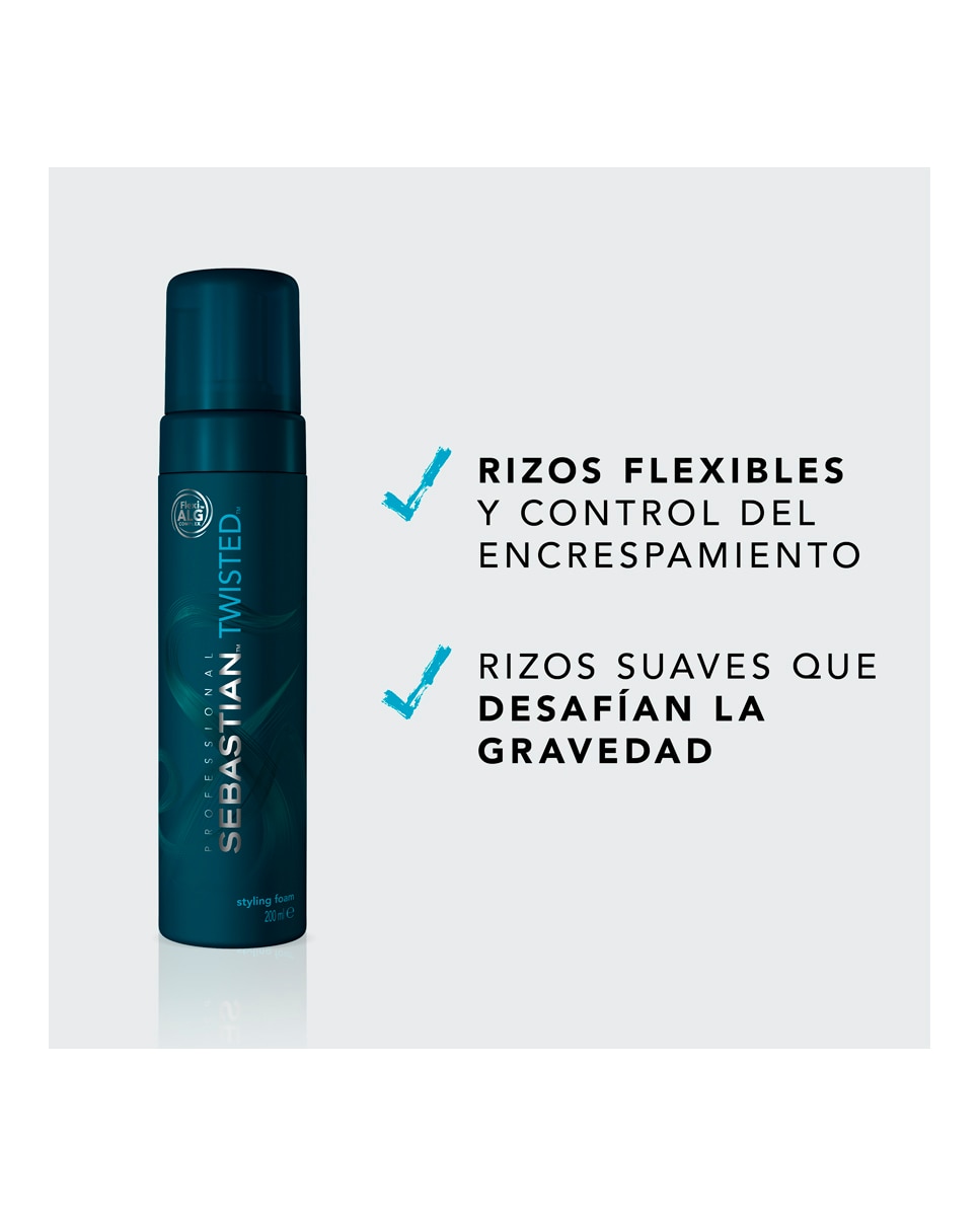 Espuma moldeadora Sebastian Curl Foam Sebastian Professional - 200 ml 2