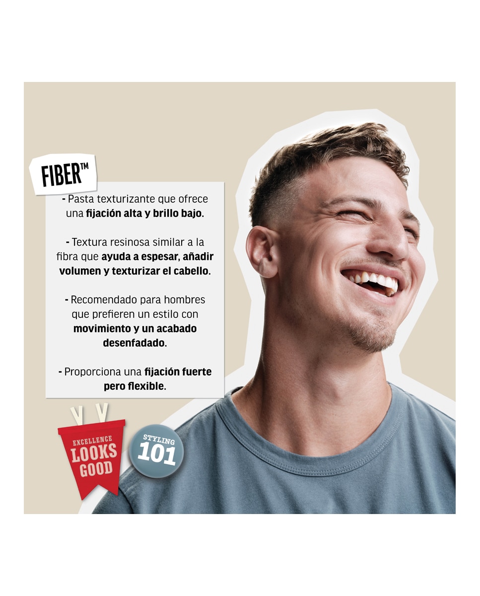 Fibra de fijación fuerte Fiber American Crew - 85 g 5