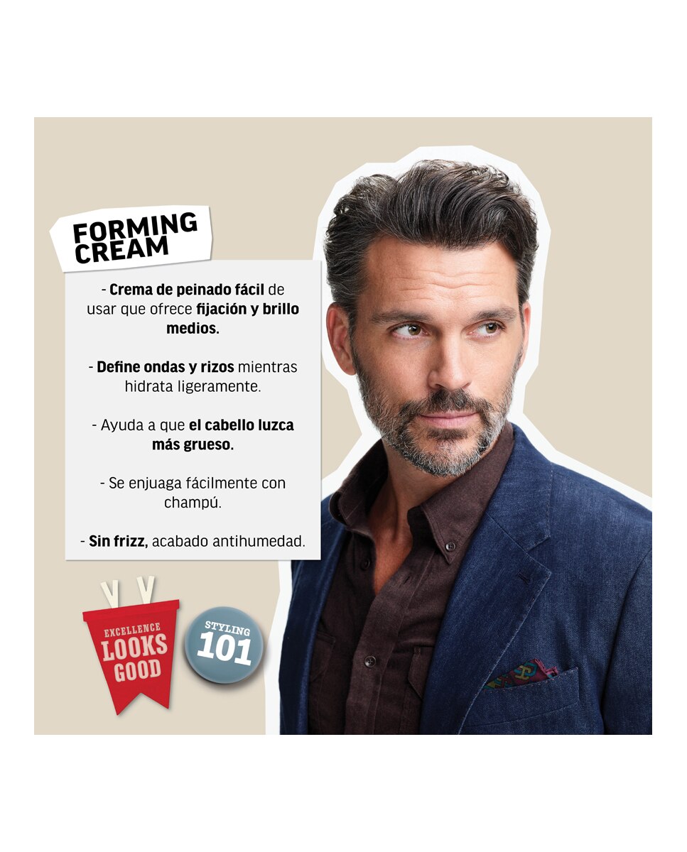Crema de fijación AC Forming Cream American Crew - 85 g 5