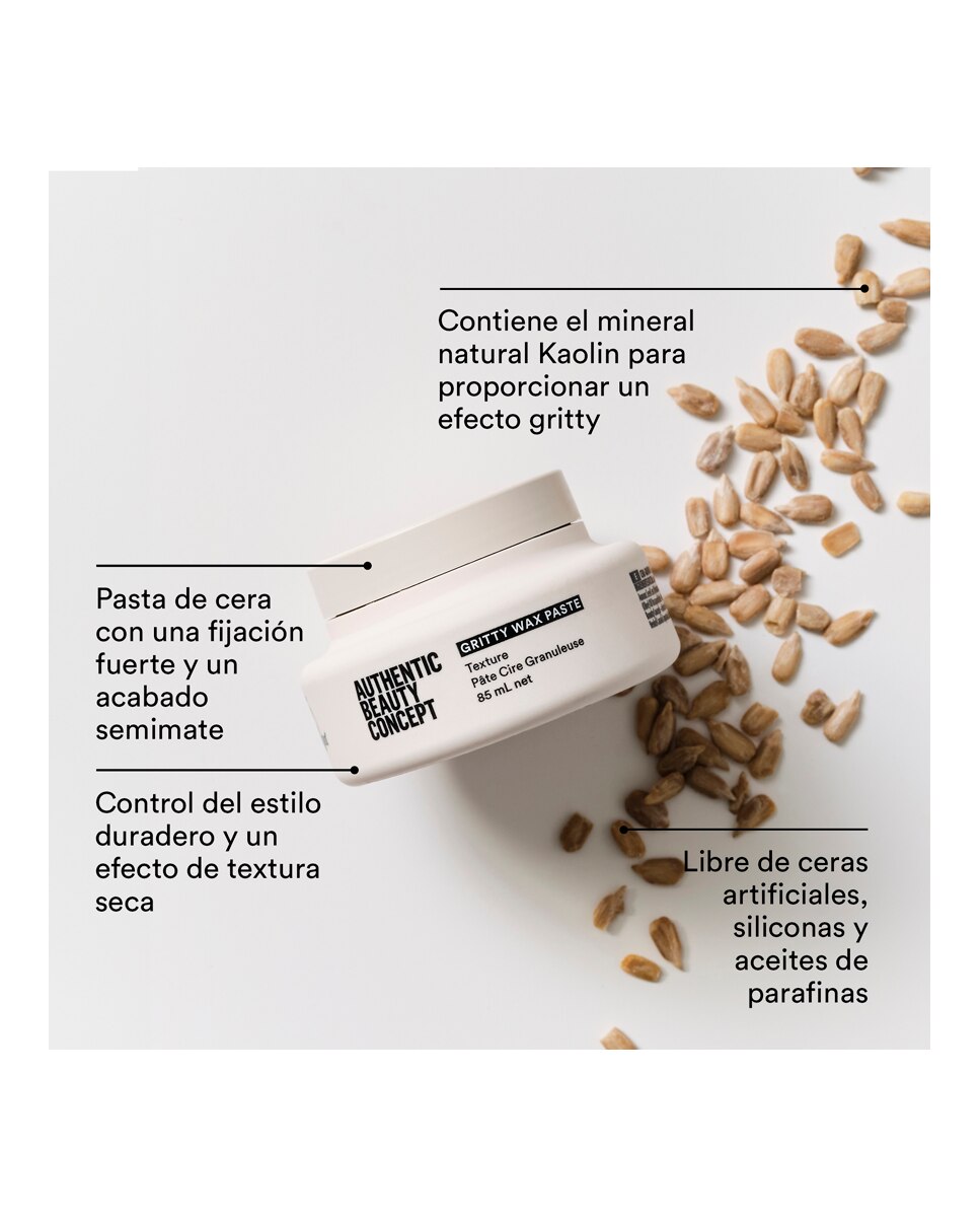Pasta de Cera Efecto Gritty Auhtentic Beauty Concept - 85 ml 4