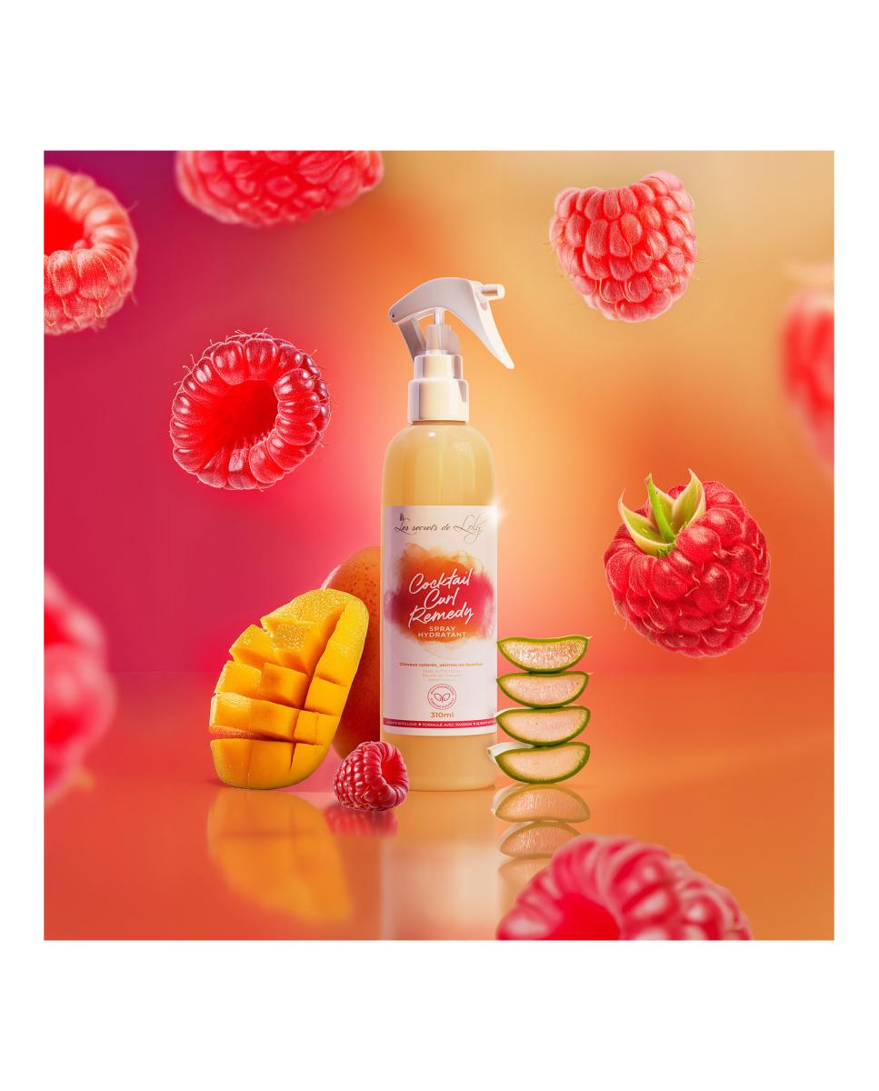 Spray Capilar Reparador De Puntas Abiertas Cocktail Curl Remedy 310 Ml Les Secrets De Loly 4
