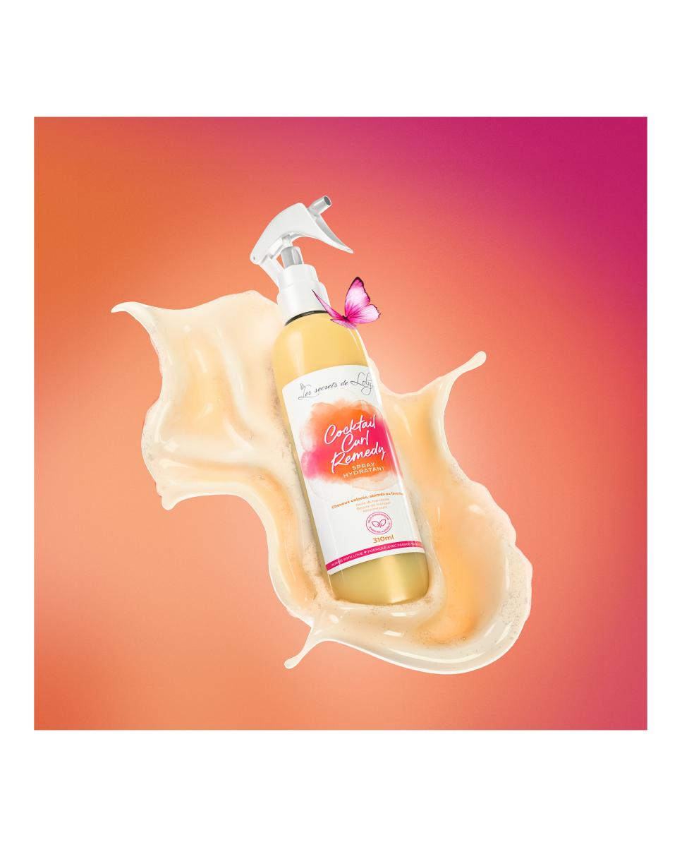 Spray Capilar Reparador De Puntas Abiertas Cocktail Curl Remedy 310 Ml Les Secrets De Loly 7