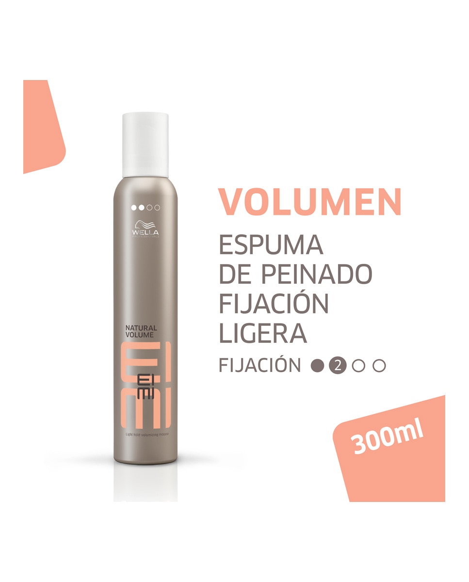 Espuma para el cabello Eimi Natural Volume Wella Professionals - 300 ml 4