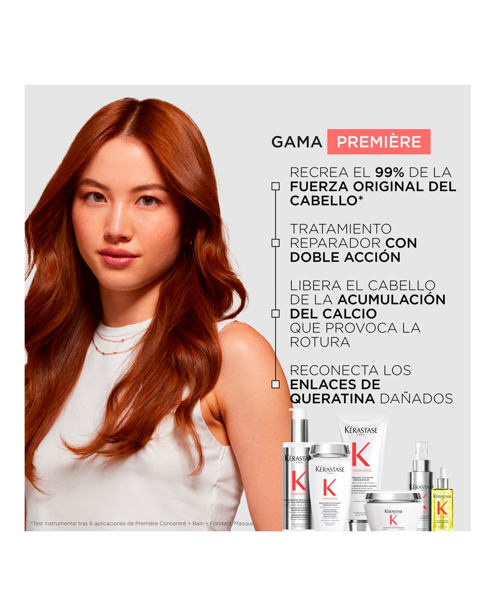 Tratamiento Pre-Champú Cabello Dañado Concentré Décalcifiant Ultra-Réparateur Première 250m Kérastase - 250 ml 6