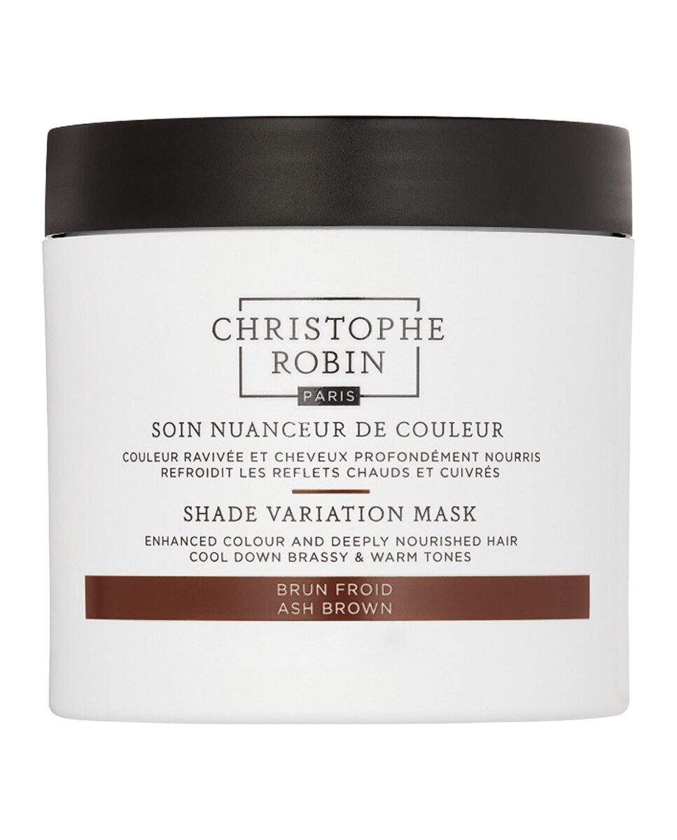 Mascarilla Color Castaño Frío Ash Brown 250 ml Christophe Robin