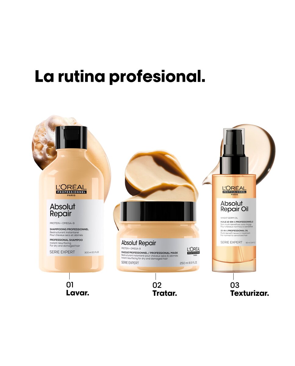 Champú Absolut Repair Gold 500 ml L'Oreal Professionnel - 500 ml 6
