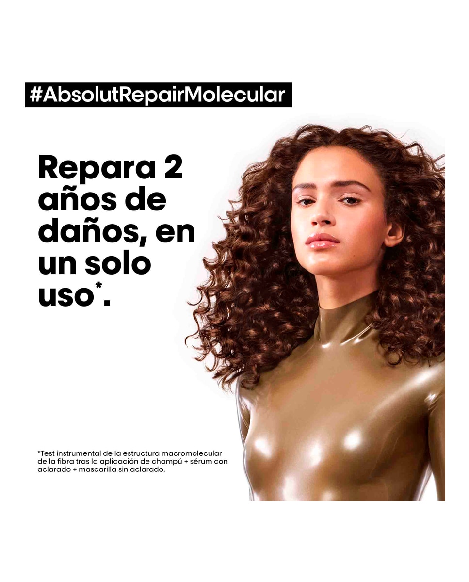 Champú sin sulfatos Absolut Repair Molecular Serie Expert 500 ml L'Oreal Professionnel - 500 ml 5