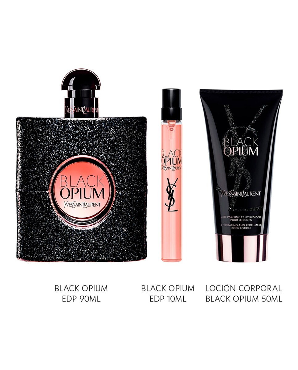 Estuche De Regalo Eau De Parfum Black Opium Yves Saint Laurent