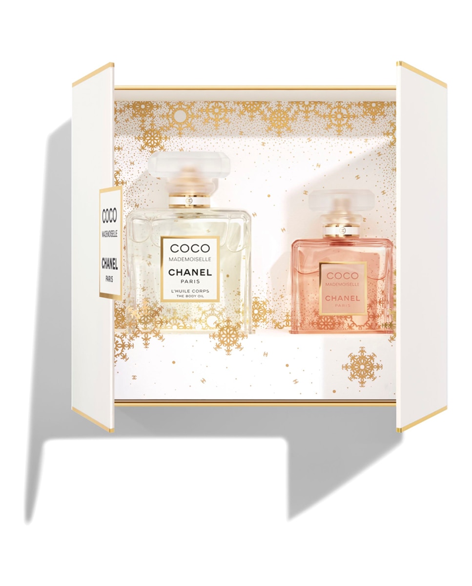 CHANEL – Coco Mademoiselle Estuche Eau De Parfum 50 ml Y Aceite Para El Cuerpo 100 ml.