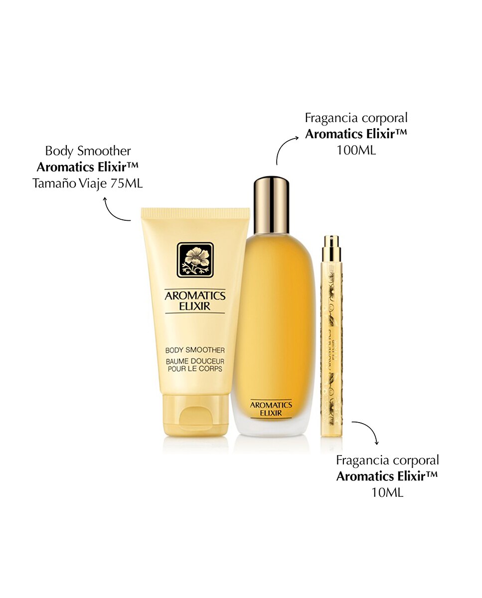 Estuche Navidad Fragancia Aromatics Elixir Mix Clinique 2