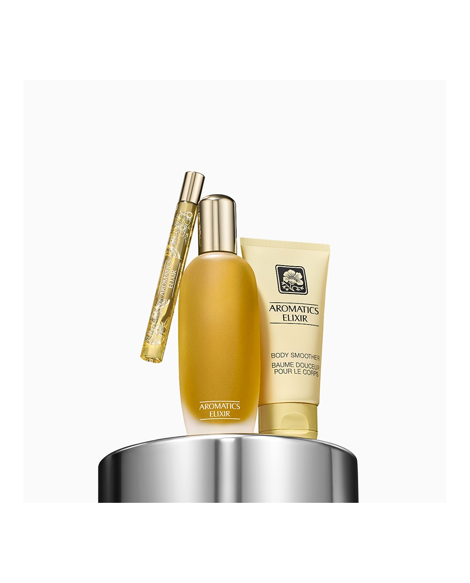 Estuche Navidad Fragancia Aromatics Elixir Mix Clinique 3