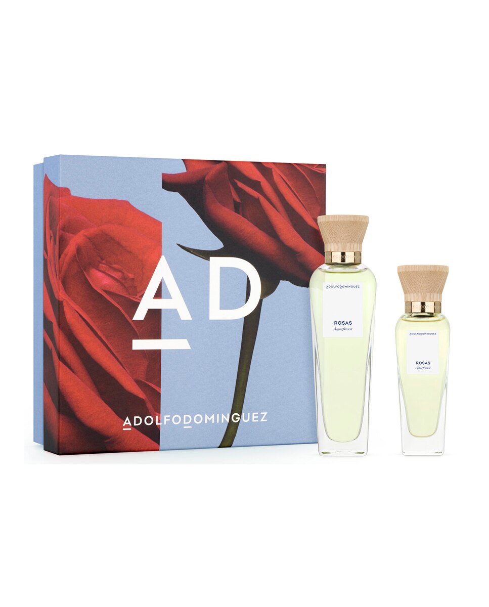 Estuche de regalo Agua Fresca de Rosas Adolfo Dominguez 1