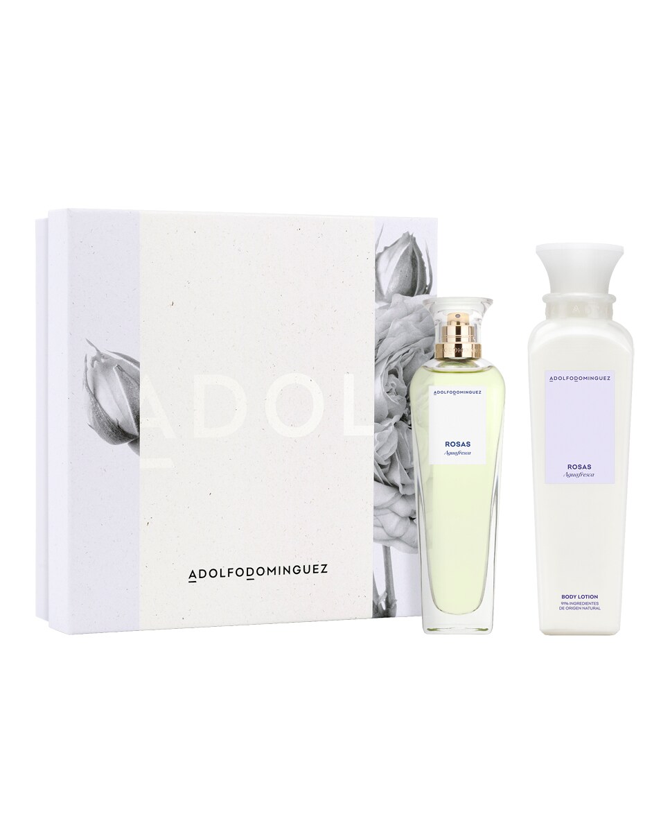 Colonia Agua Fresca Adolfo Dominguez Mujer Estuche De Regalo Eau