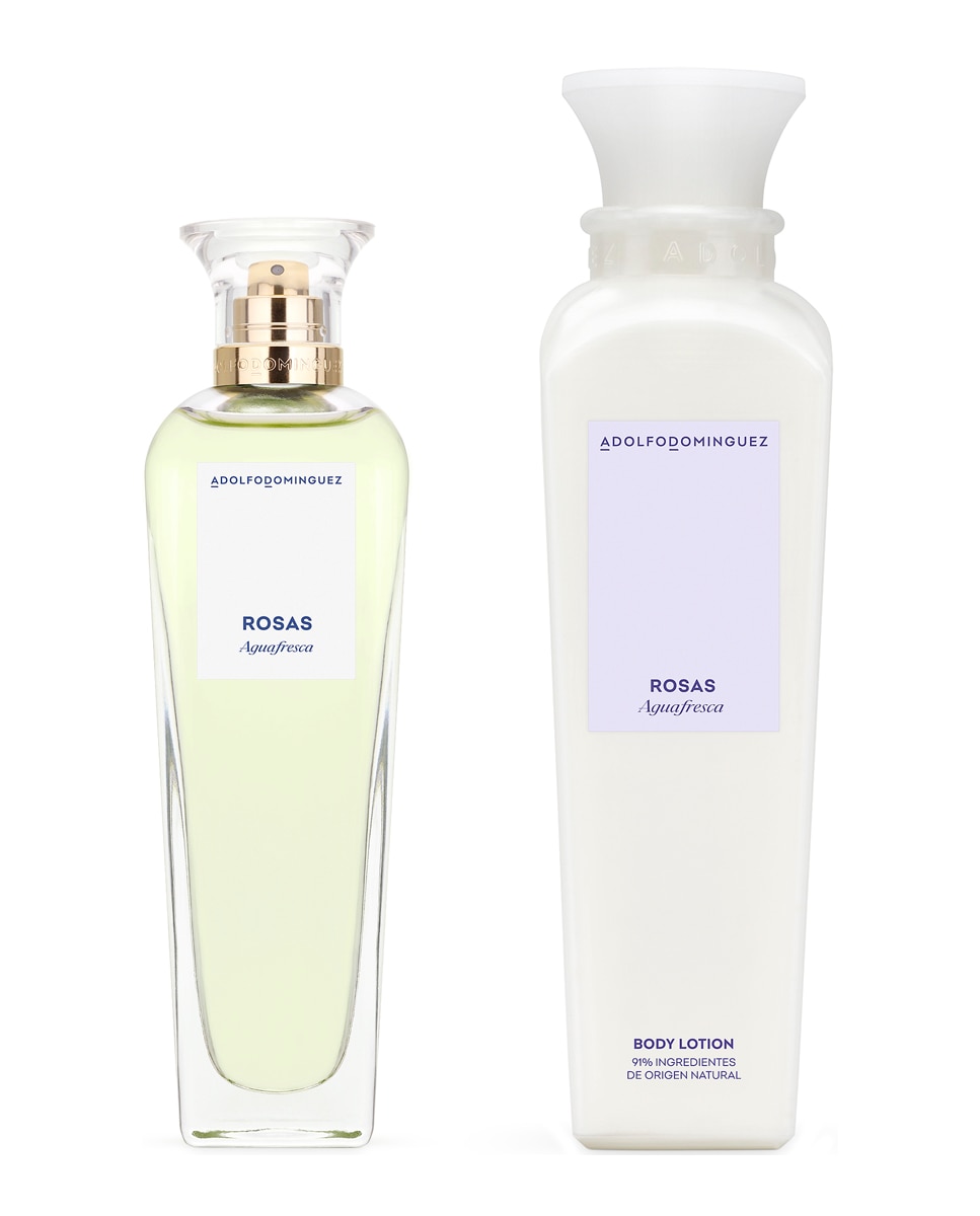 Estuche de regalo Eau de Toilette Agua Fresca de Rosas Adolfo Dominguez 2