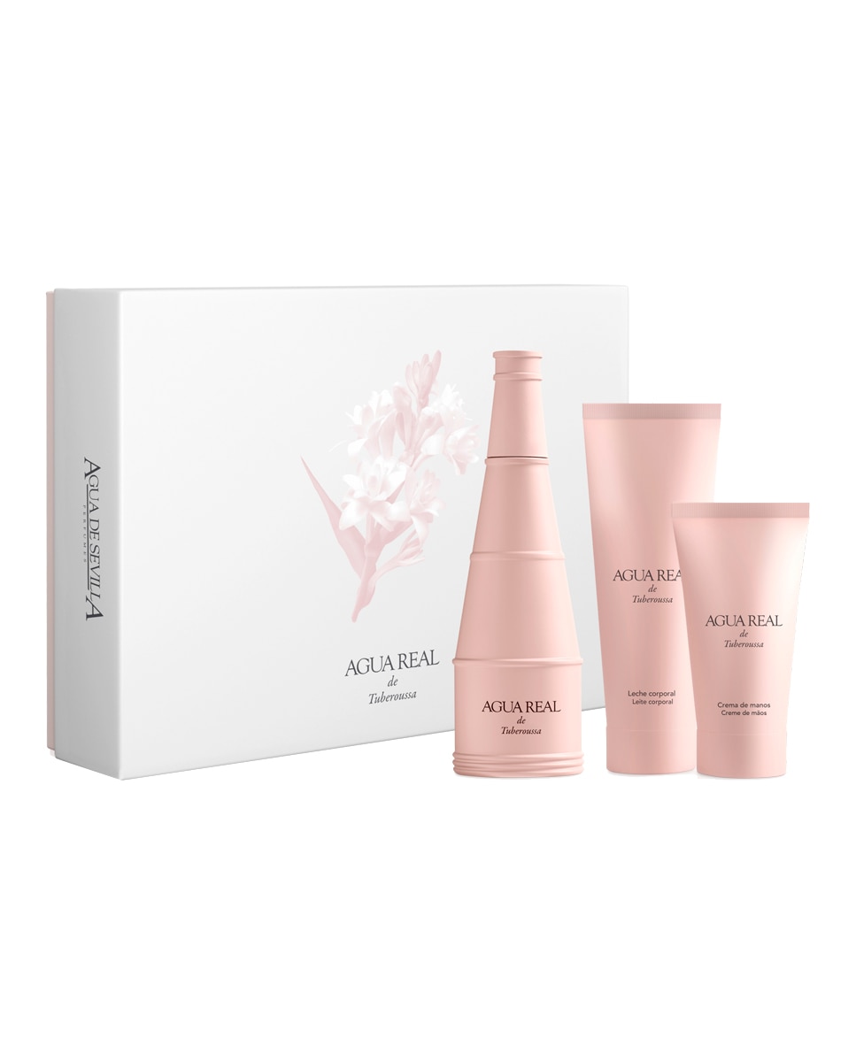 Agua de Sevilla – Estuche de regalo Eau de Toilette Agua Real de Tuberoussa Agua de Sevilla.