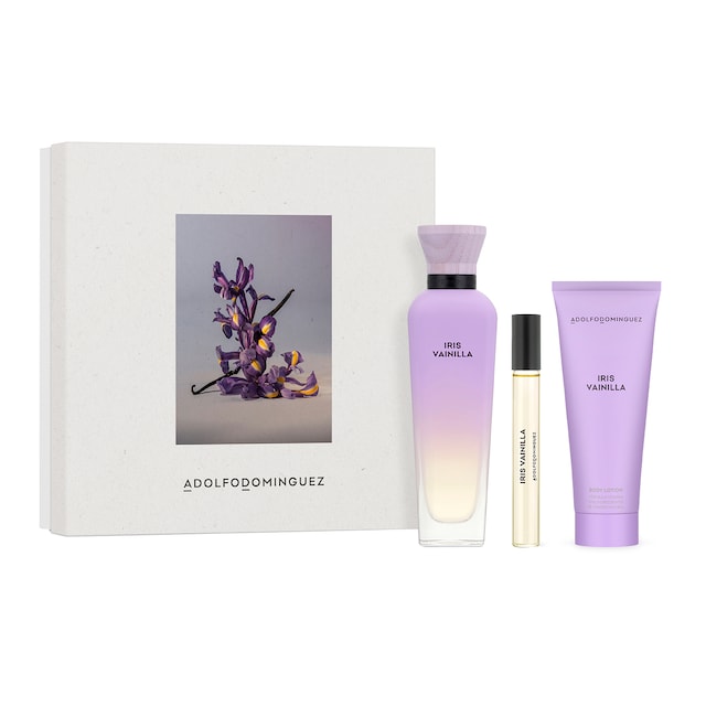 Adolfo Dominguez – Estuche de regalo Eau de Parfum Iris Vainilla Adolfo Dominguez.