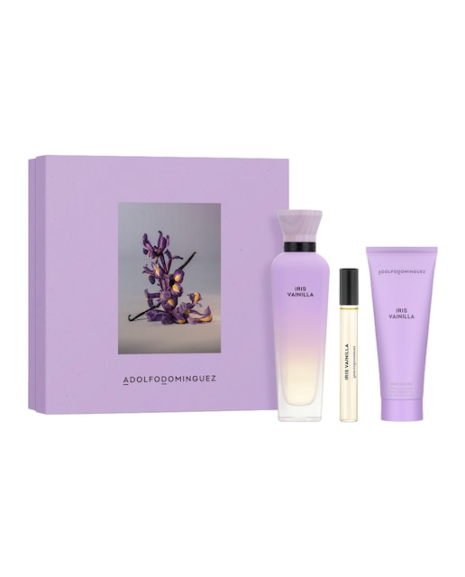 Adolfo Dominguez – Estuche de regalo Eau de Parfum Iris Vainilla Adolfo Dominguez.