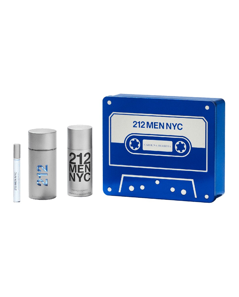 Estuche de regalo Eau de Toilette 212 Men Carolina Herrera 1