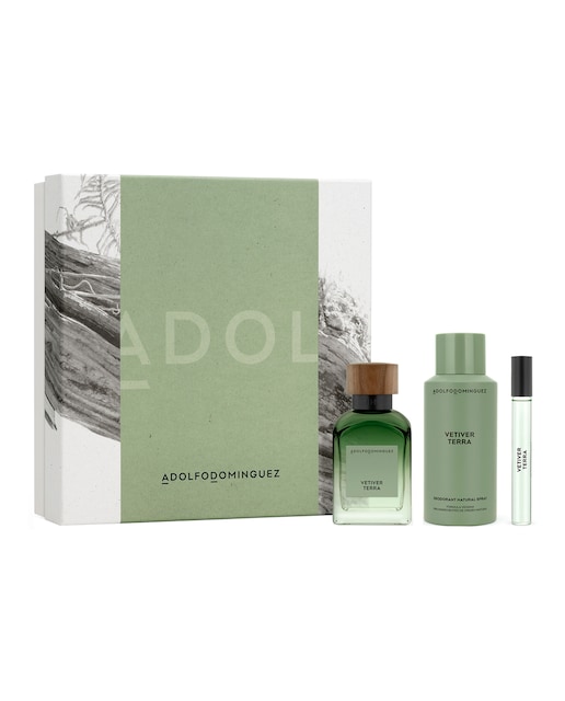 Adolfo Dominguez – Estuche de Regalo Eau de Parfum Vetiver Terra Adolfo Dominguez.