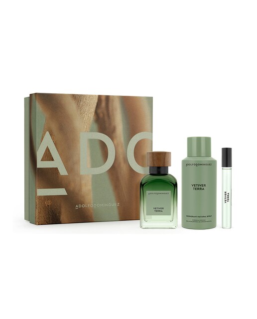 Imagen 0 de Estuche de regalo Eau de Parfum Vetiver Terra Adolfo Dominguez