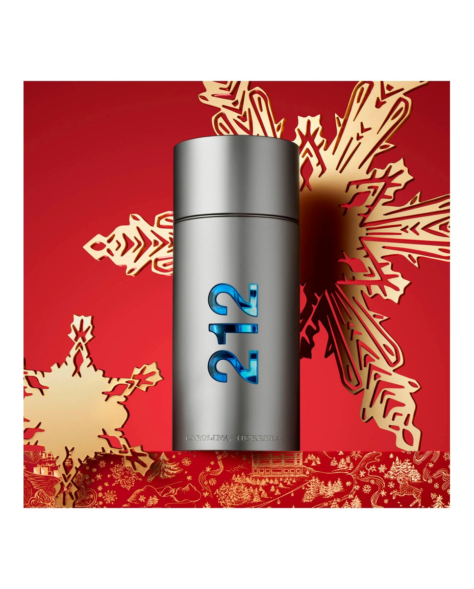 Carolina Herrera 212 Men estuche 100 ml, 10 ml y 100 ml -36% por