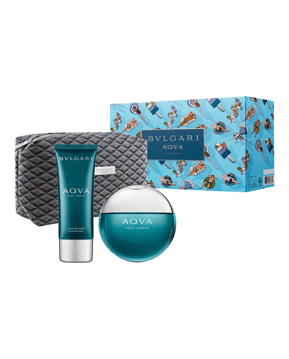 Estuche de regalo Eau de Toilette Aqva Pour Homme Bvlgari
