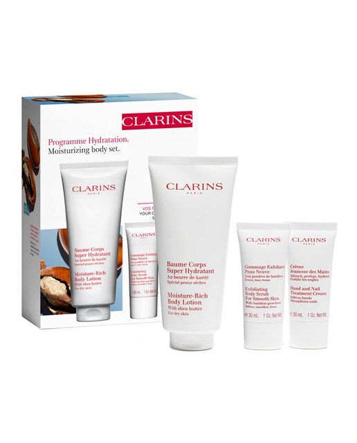 Estuche de regalo Cofre de cuerpo hidratación Clarins