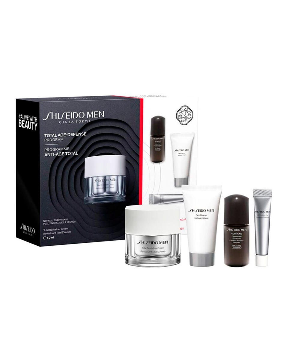 Estuche de regalo Total Revitalizer Value Set Shiseido Men · El