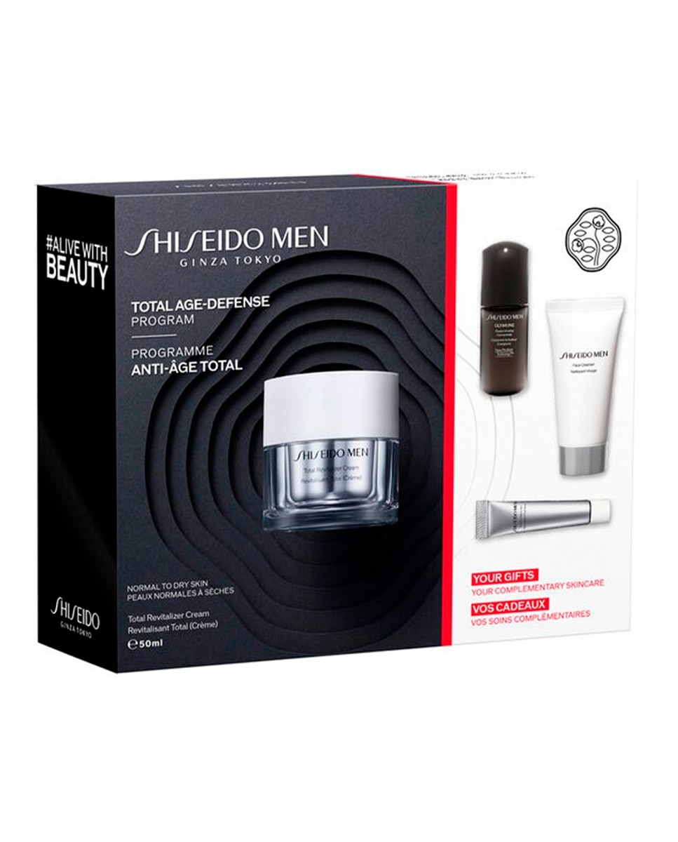 Estuche de regalo Total Revitalizer Value Set Shiseido Men · El