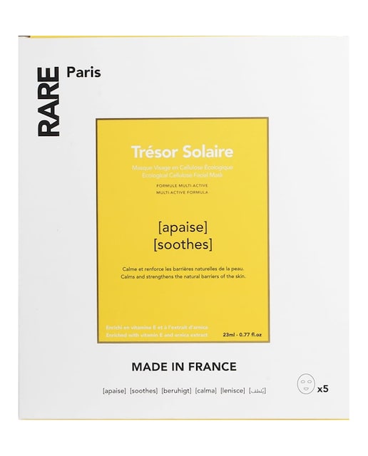 Mascarilla Facial Tresor Solaire Mask Box Rare Paris