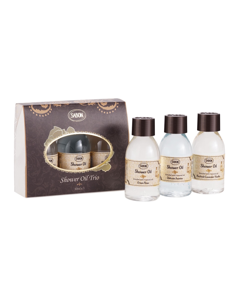 Sabon - Estuche de regalo Trio Shower Oil Sabon.