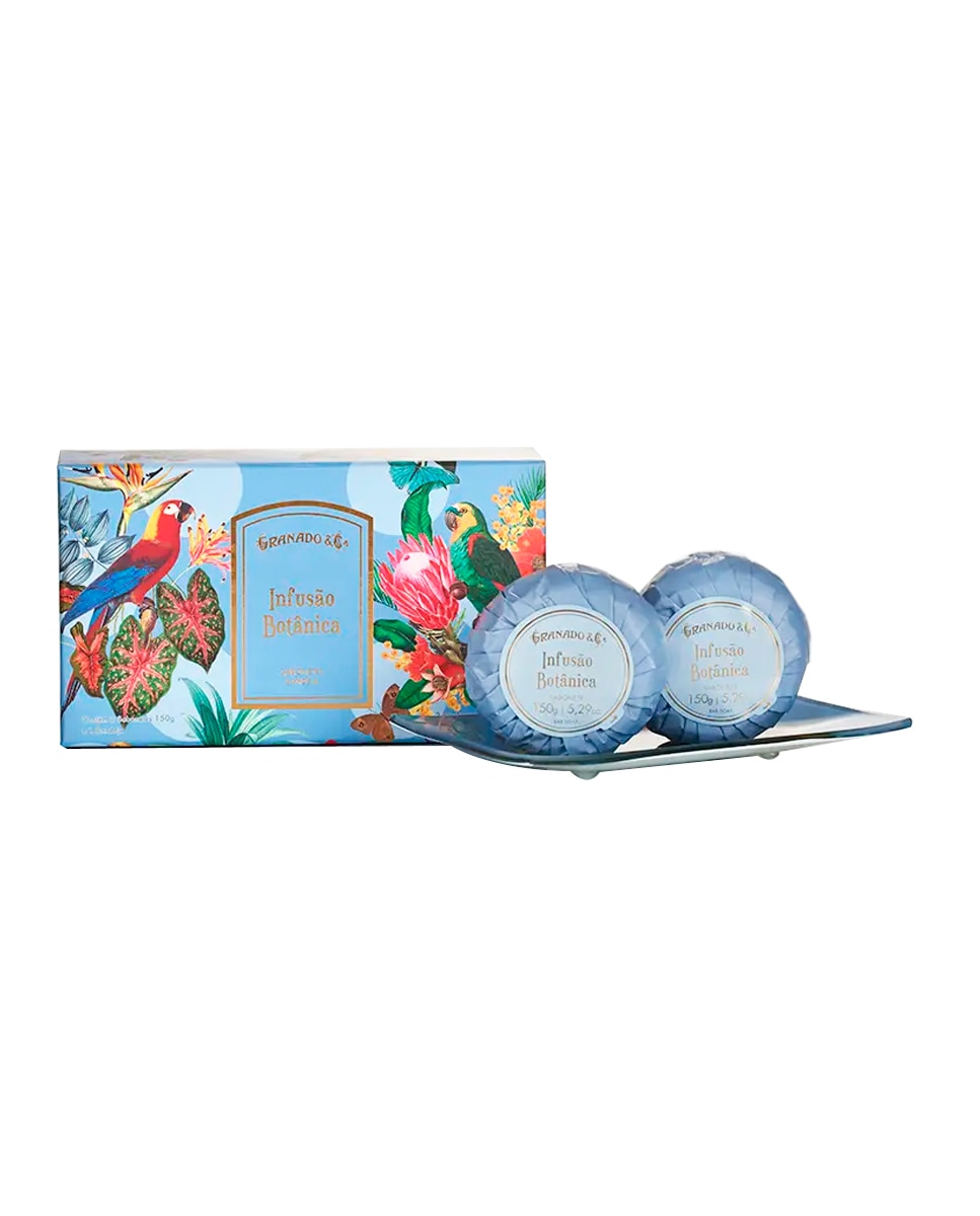 GRANADO - Estuche de regalo Jabones Infusão Botanica Granado.