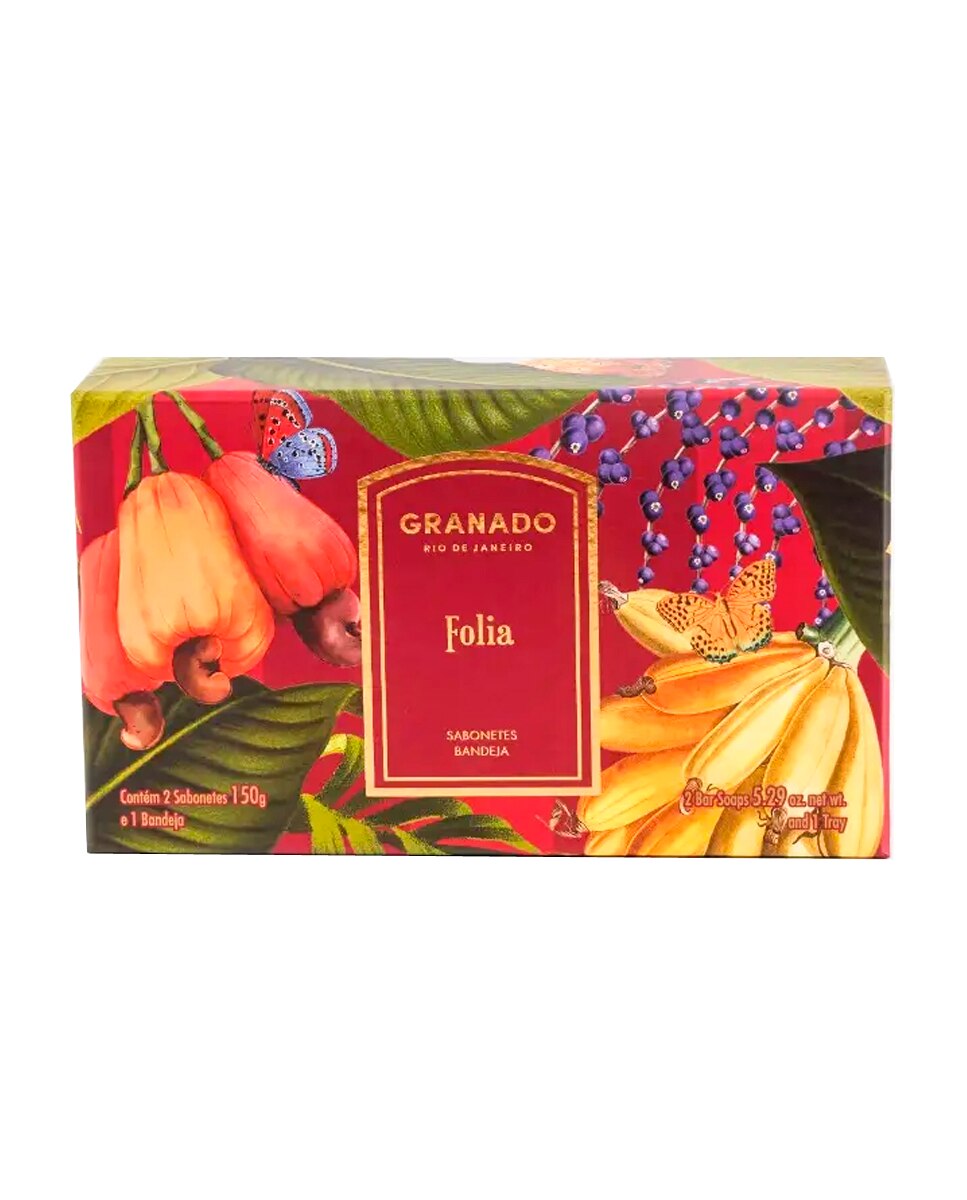 Estuche de regalo Jabones Folia Granado 2