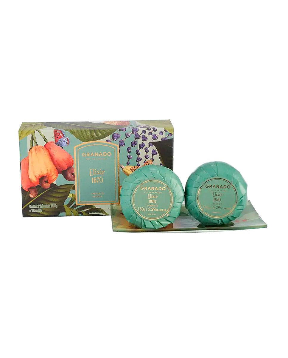 Estuche de regalo Jabones Elixir 1869 Granado 1