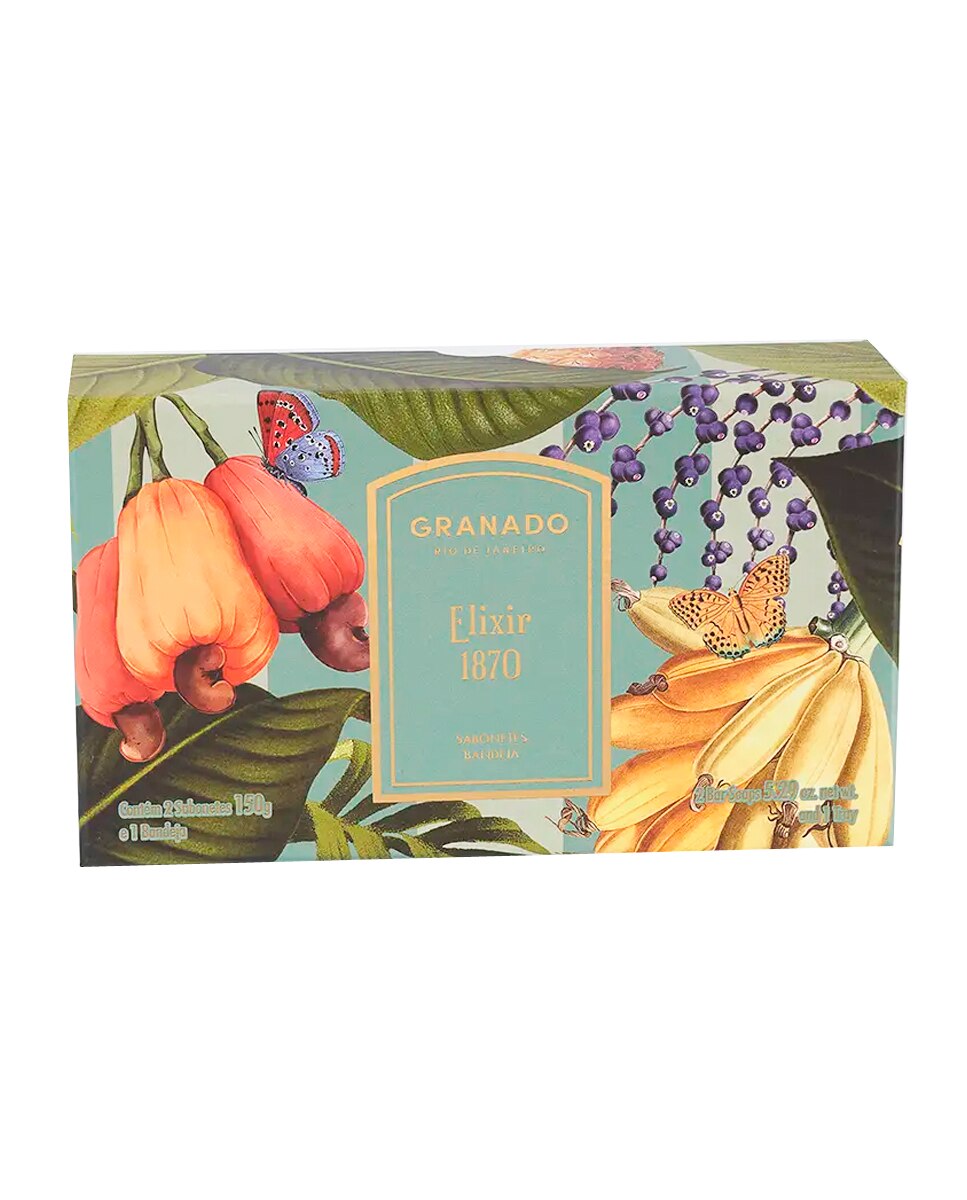 Estuche de regalo Jabones Elixir 1869 Granado 3
