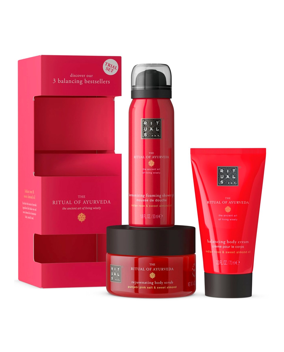 Estuche de regalo Trial Set Ayurveda 2024 Rituals 3